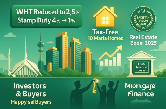 Budget 2025: Massive Tax Relief for Pakistan Real Estate Sector …